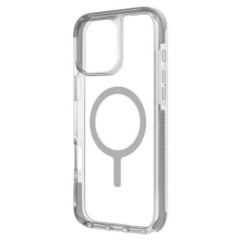 Etui UNIQ Combat Apple iPhone 16 Pro MagClick Charging szary