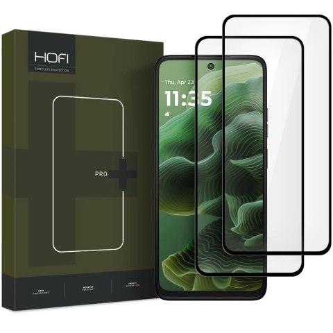 Szkło hartowane Hofi Glass Pro+ Motorola Moto G35 5G Black [2 PACK]