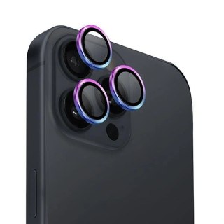 Szkło na obiektyw iPhone 16 Pro Max UNIQ Optix Aluminium iridescent