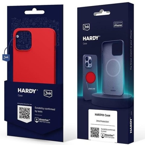 Etui Apple iPhone 13 3MK Hardy Case MagSafe czerwony