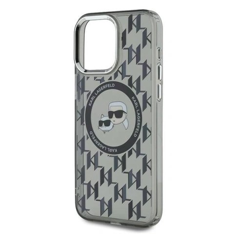 Etui na telefon Apple iPhone 15 Pro Max Karl Lagerfeld MagSafe czarny