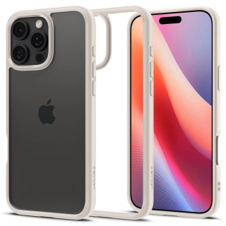 Etui na telefon iPhone 16 Pro Max Spigen Ultra Hybrid Natural Titanium