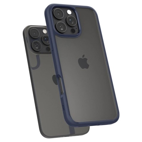 Etui na telefon iPhone 16 Pro Max Spigen Ultra Hybrid Navy Blue