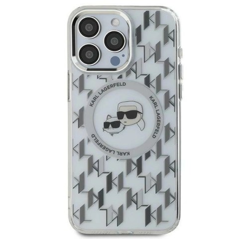 Etui na telefon iPhone 16 Pro Karl Lagerfeld Monogram MagSafe