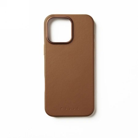 Etui iPhone 16 Pro Max Mujjo Leather Case MagSafe tan