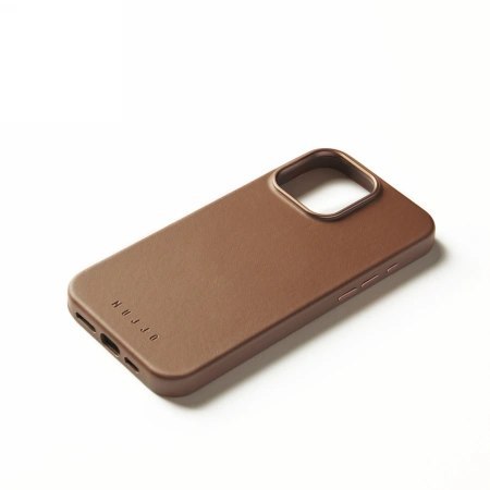 Etui Mujjo Leather Case Apple iPhone 16 Pro Max MagSafe (tan)