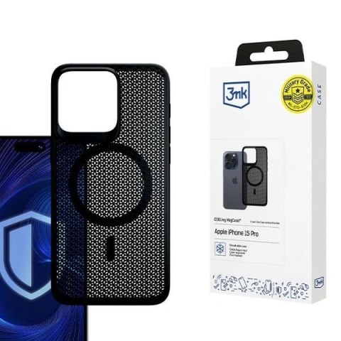 Etui na telefon Apple iPhone 15 Pro 3MK COOLing MagCase - ochrona i styl