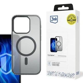 Etui na telefon Apple iPhone 15 Pro Max 3MK Frosty MagCase czarny