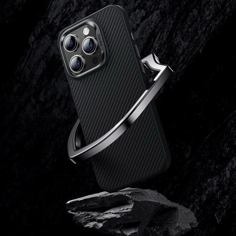 Etui na telefon iPhone 15 Pro Max Benks MagClap ArmorPro Kevlar 600D