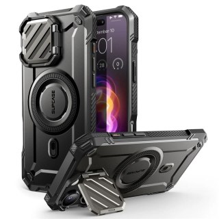 Etui na telefon iPhone 16 Supcase Unicorn Beetle XT MagSafe czarne