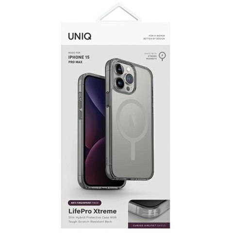 Etui na telefon Apple iPhone 15 Pro Max UNIQ LifePro Xtreme MagClick