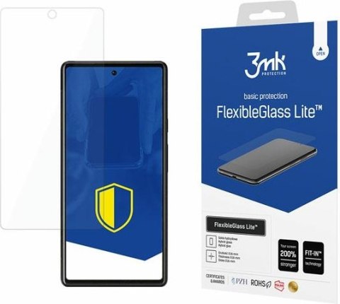 Szkło hybrydowe 3MK FlexibleGlass Lite Google Pixel 6 5G