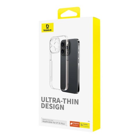 Etui na telefon Apple iPhone 15 Plus / 14 Plus Baseus OS-Lucent przezroczyste