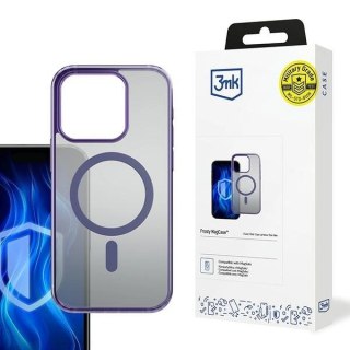 Etui iPhone 16 Pro Max 3MK Frosty MagCase fioletowy