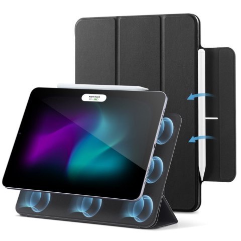 Etui ESR Rebound Magnetic Apple iPad Air 10.9 2020/2022 (4. i 5. generacji) / iPad Air 11 2024 (6. generacji) Black