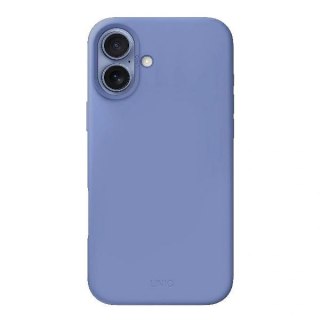 Etui iPhone 16 UNIQ Lino Hue niebieski