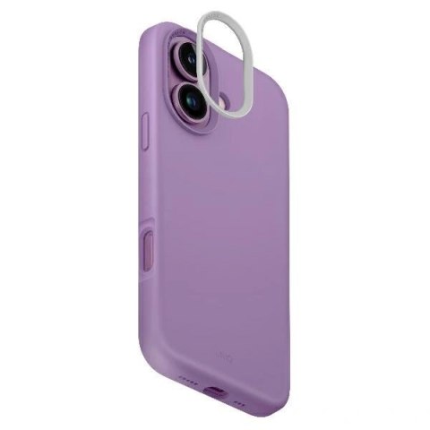 Etui iPhone 16 UNIQ Lino Hue różowy