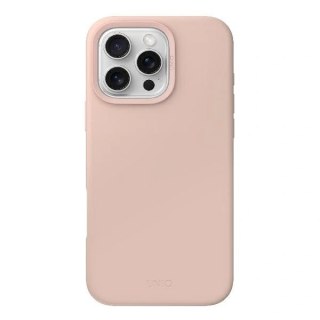 Etui na telefon iPhone 16 Pro Max UNIQ Lino Hue MagClick różowy