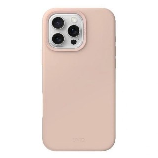 Etui na telefon Apple iPhone 16 Pro UNIQ Lino Hue Magclick różowy