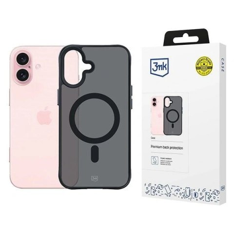 Etui na telefon iPhone 16 3MK Smoke MagCase - Ochrona i styl