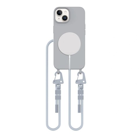 Etui Apple iPhone 13 Tech-Protect Magnecklace MagSafe Crayon Grey