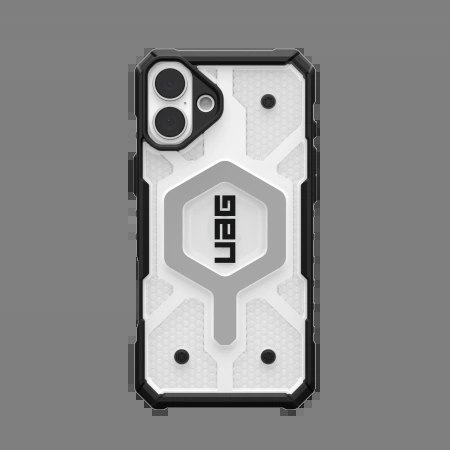 Etui na telefon iPhone 16 Plus UAG Pathfinder Clear MagSafe ice/black