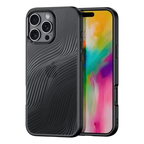 Etui na telefon Apple iPhone 16 Pro Max Dux Ducis Aimo czarne