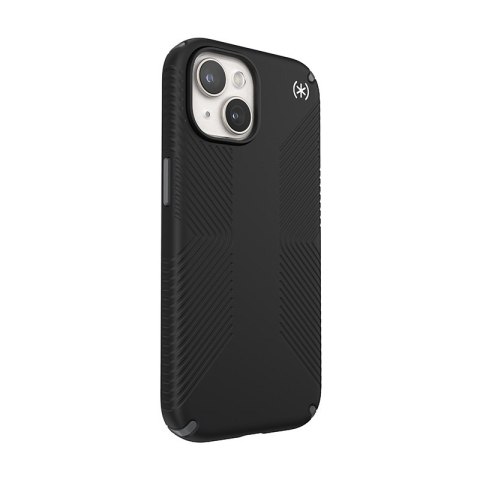 Etui na telefon Apple iPhone 15 Speck Presidio2 Grip czarny szary biały