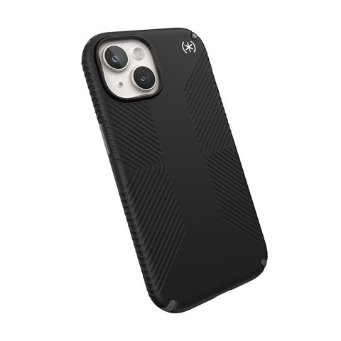 Etui na telefon Apple iPhone 15 Speck Presidio2 Grip czarny szary biały