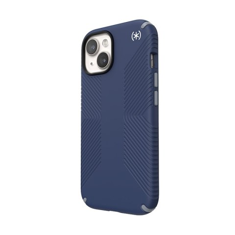 Etui na telefon Apple iPhone 15 Speck Presidio2 Grip niebieskie szare białe