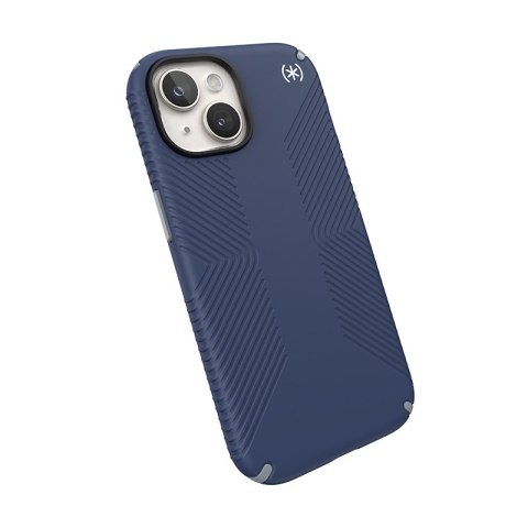 Etui na telefon Apple iPhone 15 Speck Presidio2 Grip niebieskie szare białe