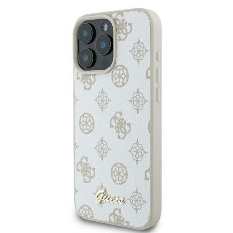 Etui na telefon Apple iPhone 16 Pro Guess MagSafe Peony Script Logo