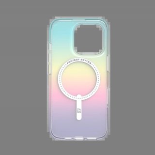 Etui na telefon ZAGG Milan Snap MagSafe iridescent do iPhone 16 Pro