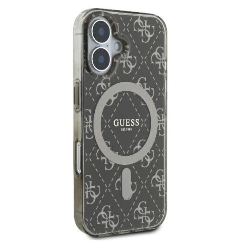 Etui na telefon Apple iPhone 16 Plus Guess MagSafe brązowe hardcase