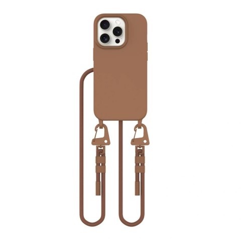 Etui Tech-Protect Magnecklace MagSafe Apple iPhone 15 Pro Chocolate Brown