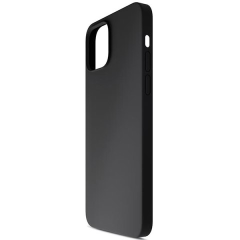 Etui 3MK Silicone Case Apple iPhone 12 Pro Max czarny/black