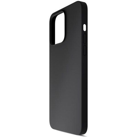 Etui 3MK Silicone Case Apple iPhone 13 Pro Max czarny/black