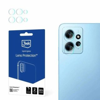 Szkło hybrydowe na obiektyw aparatu 3MK Lens Protect Xiaomi Redmi Note 12 4G [4 PACK]