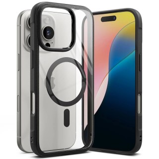 Etui na telefon Apple iPhone 16 Pro Ringke Fusion Bold MagSafe czarne