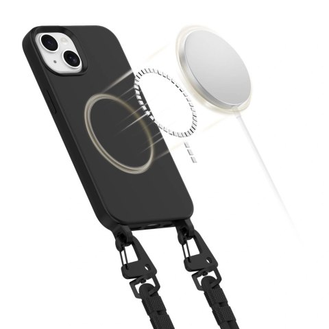 Etui Tech-Protect Magnecklace MagSafe Apple iPhone 13 Black