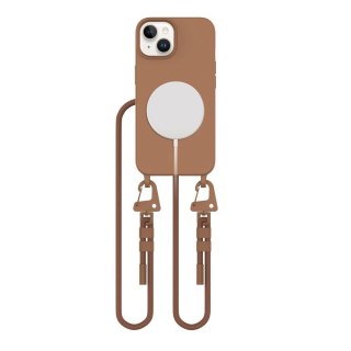 Etui Tech-Protect Magnecklace MagSafe Apple iPhone 13 Chocolate Brown