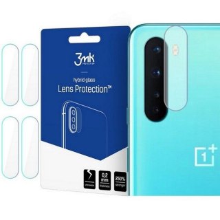 Szkło hybrydowe na obiektyw aparatu 3MK Lens Protection OnePlus Nord [4 PACK]