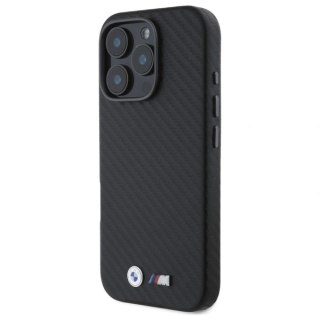 Etui na telefon BMW BMHCP16X23PUFWC iPhone 16 Pro Max Carbon czarny