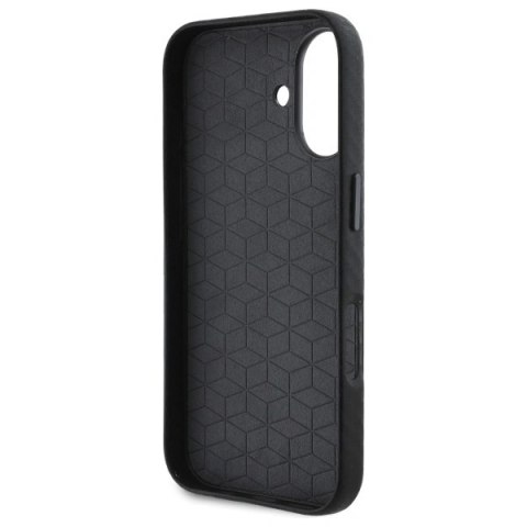 Etui BMW BMHCP16S23PUFWC Apple iPhone 16 hardcase Carbon Wrapped Metal czarny/black