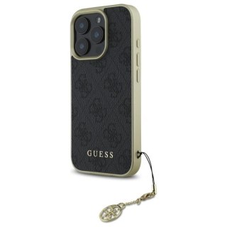 Etui na telefon Guess GUHCP16XGF4GGR iPhone 16 Pro Max Charms czarny