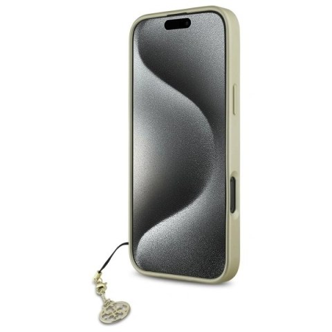 Etui na telefon Guess GUHCP16LGF4GBR Apple iPhone 16 Pro brązowe