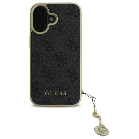 Etui na telefon Guess GUHCP16MGF4GGR iPhone 16 Plus Charms czarny