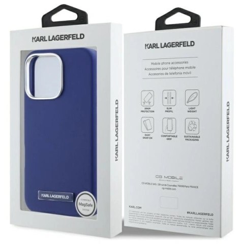 Etui na telefon Karl Lagerfeld KLHMP16XPGMSRPB iPhone 16 Pro Max MagSafe