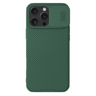 Etui na telefon Nillkin Camshield Pro iPhone 16 Pro Max Dark Green