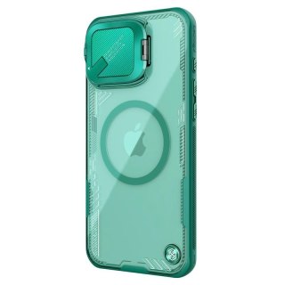 Etui na telefon Nillkin Iceblade Prop Magnetic Case iPhone 16 Pro Max zielony